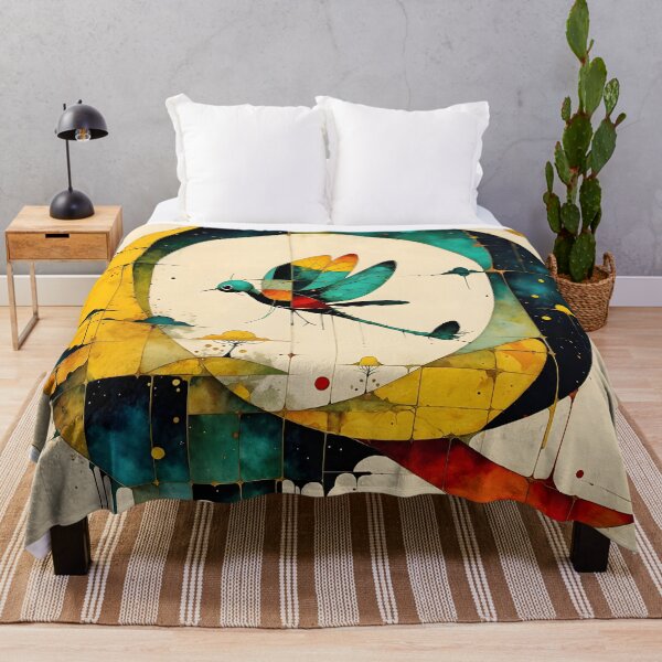 Item preview, Large Q with trees and a stylized Dragonfly designed and sold by QDStore.
