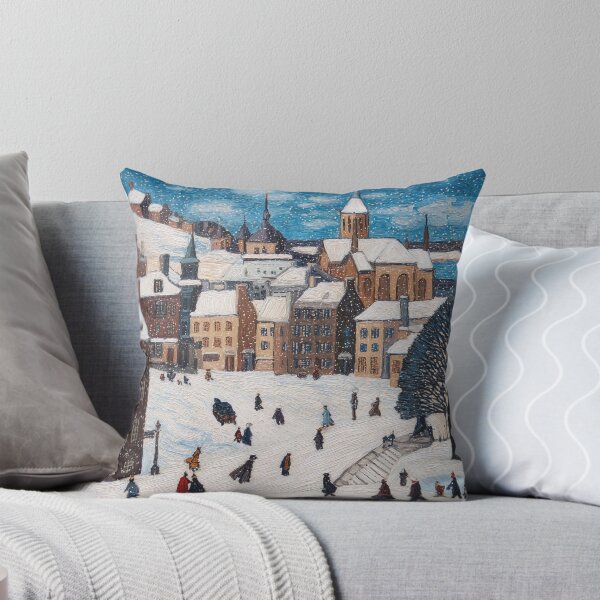 Item preview, Quebec | Post-impressionist painting style designed and sold by ComicsFactory.