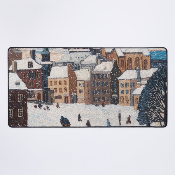 Item preview, Quebec | Post-impressionist painting style designed and sold by ComicsFactory.