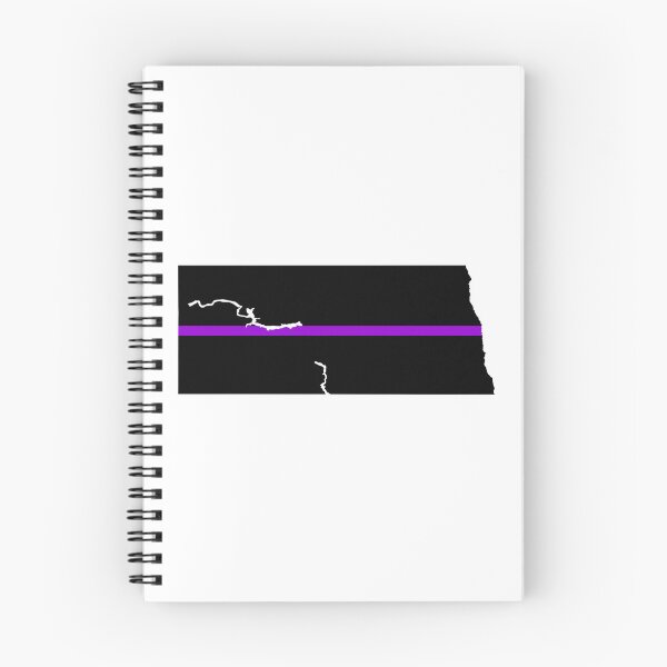 Item preview, North Dakota Thin Purple Line designed and sold by PhilbonianDezin.