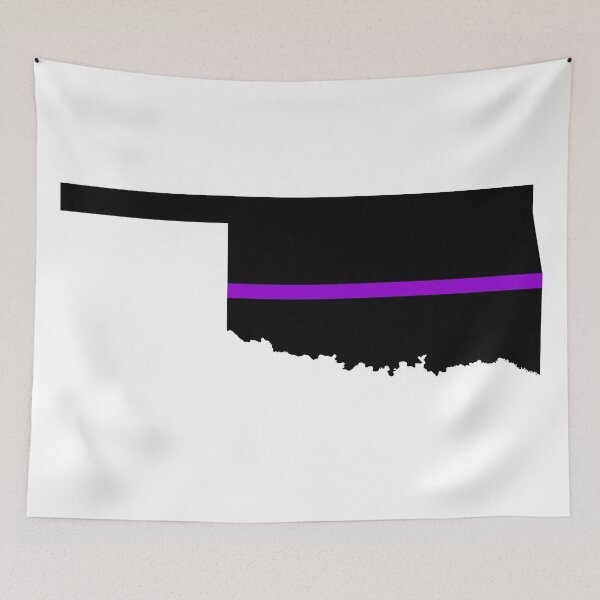 Item preview, Oklahoma Thin Purple Line designed and sold by PhilbonianDezin.
