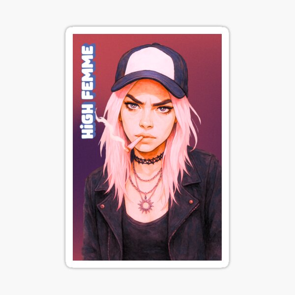 Artikel-Vorschau von Trucker Hat Femme, designt und verkauft von HiGH FEMME.