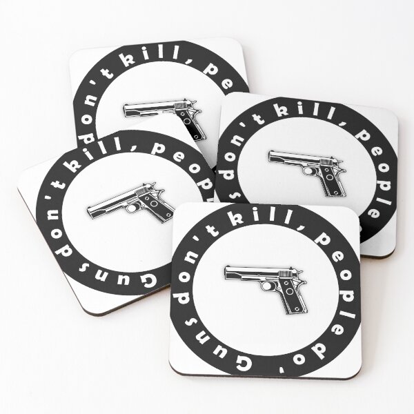 Item preview, Guns don't kill, people do designed and sold by E.D.CH designs..