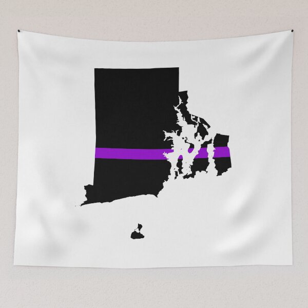 Item preview, Rhode Island Thin Purple Line designed and sold by PhilbonianDezin.