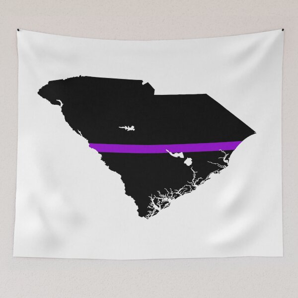 Item preview, South Carolina Thin Purple Line designed and sold by PhilbonianDezin.