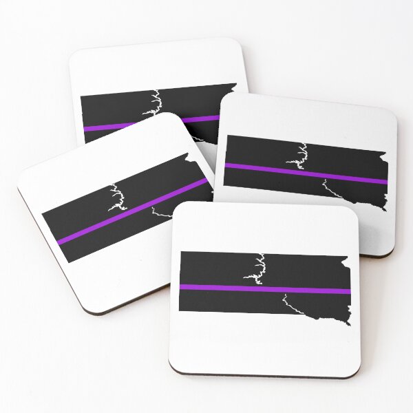 Item preview, South Dakota Thin Purple Line designed and sold by PhilbonianDezin.