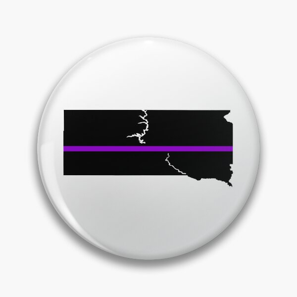 Item preview, South Dakota Thin Purple Line designed and sold by PhilbonianDezin.