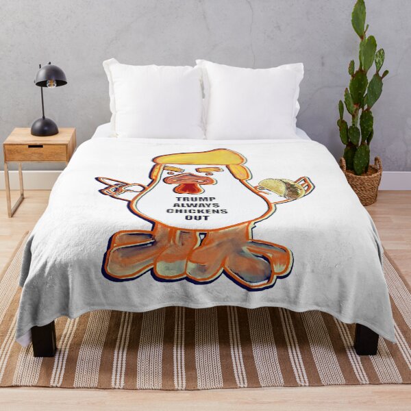 Item preview, T.A.C.O. – Trump Always Chickens Out | Hand-Drawn Political Satire designed and sold by aadventures.