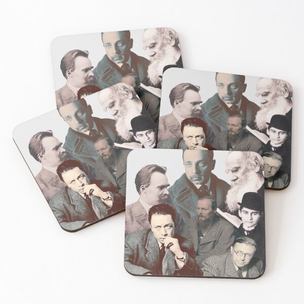 Item preview, Voices of Thought: The Existential Collage designed and sold by roselle.ink.