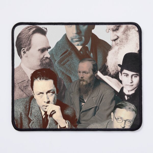 Item preview, Voices of Thought: The Existential Collage designed and sold by roselle.ink.