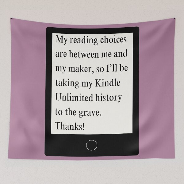 Item preview, My reading choices | Bookish Quotes | Cute Book Aesthetic Sticker designed and sold by Neadoodles.