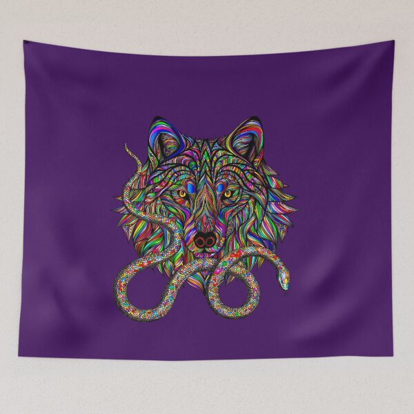Item preview, Wolf Takes Snake designed and sold by KATKattalestv.