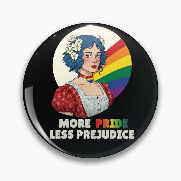 Item preview, More Pride Less Prejudice LGBTQ Rainbow Pride Month  designed and sold by ArtFromBeyond.