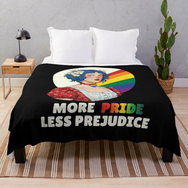 Item preview, More Pride Less Prejudice LGBTQ Rainbow Pride Month  designed and sold by ArtFromBeyond.