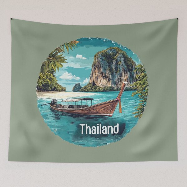 Item preview, Thailand Tropical Beach designed and sold by Myra365Art.