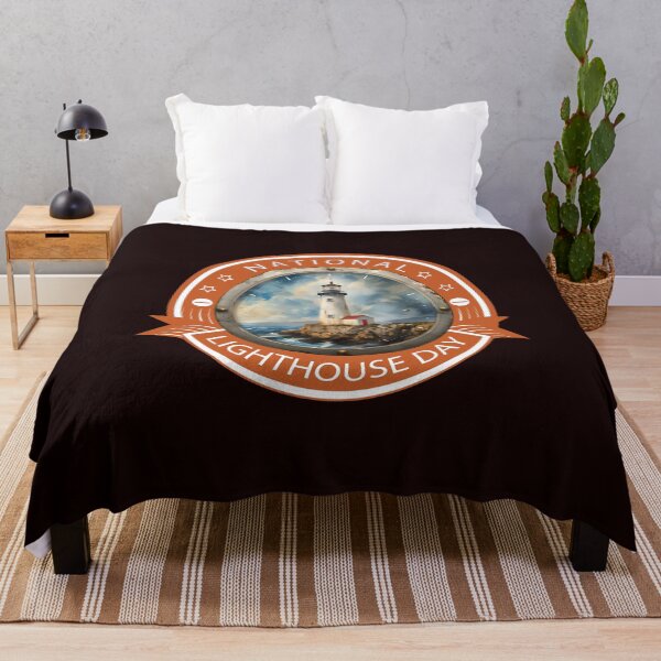 Item preview, National Lighthouse Day Sign designed and sold by karyalangit.