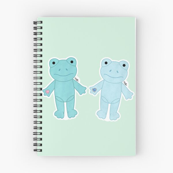 Item preview, Build a Bear TOADally Teal Frog + Blue Skies Frog designed and sold by digidoodles.