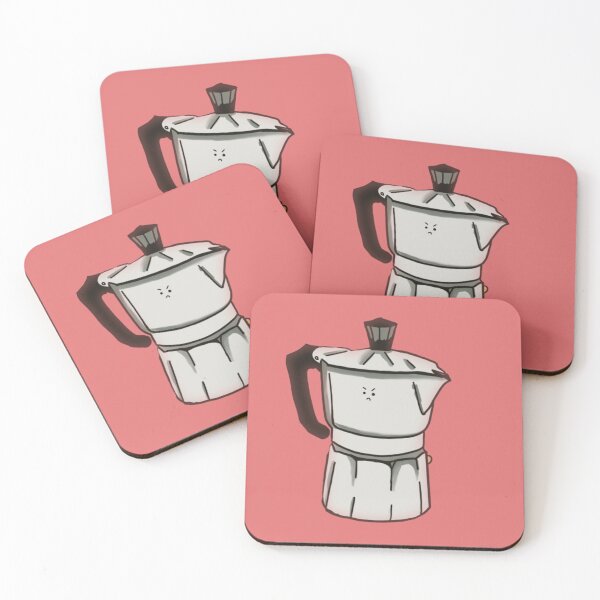 Item preview, Angry Moka Pot designed and sold by Nate Klock Designs.