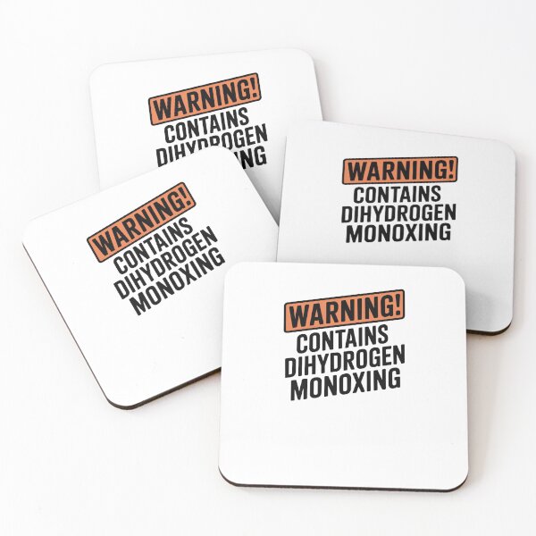 Item preview, Warning contains dihydrogen monoxide designed and sold by ShirtCrafts4.