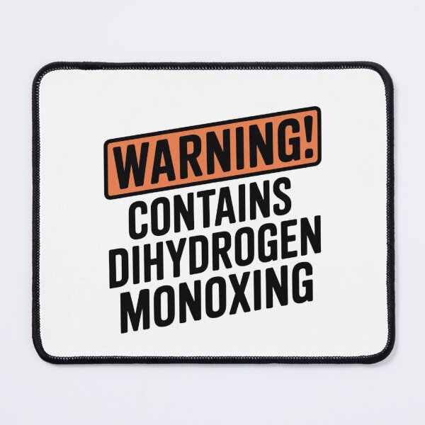 Item preview, Warning contains dihydrogen monoxide designed and sold by ShirtCrafts4.