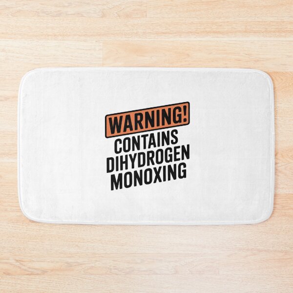 Item preview, Warning contains dihydrogen monoxide designed and sold by ShirtCrafts4.