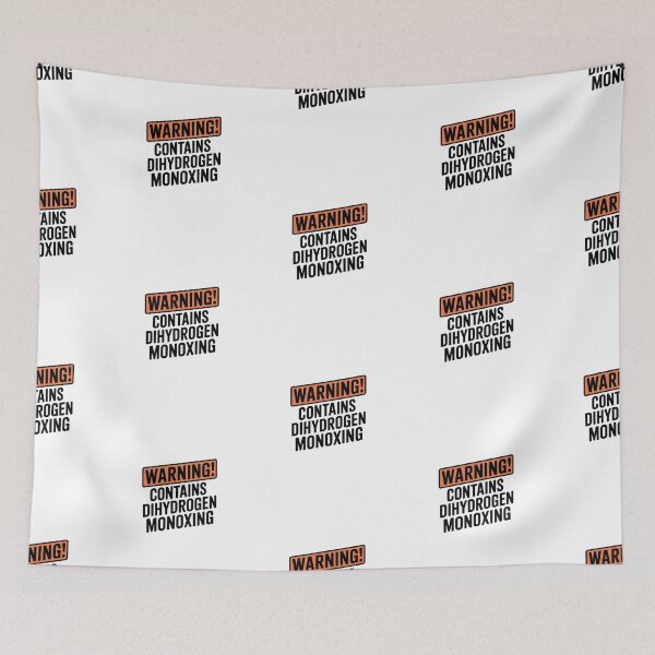 Item preview, Warning contains dihydrogen monoxide designed and sold by ShirtCrafts4.