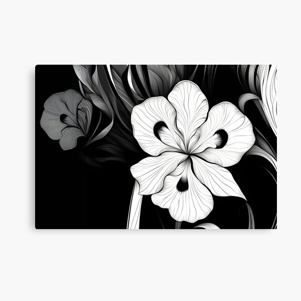 Item preview, Australian wild iris abstract digital artwork designed and sold by NASimpson.