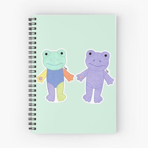 Item preview, Build a Bear Hoppy Colors Frog + Purple Hops Frog designed and sold by digidoodles.