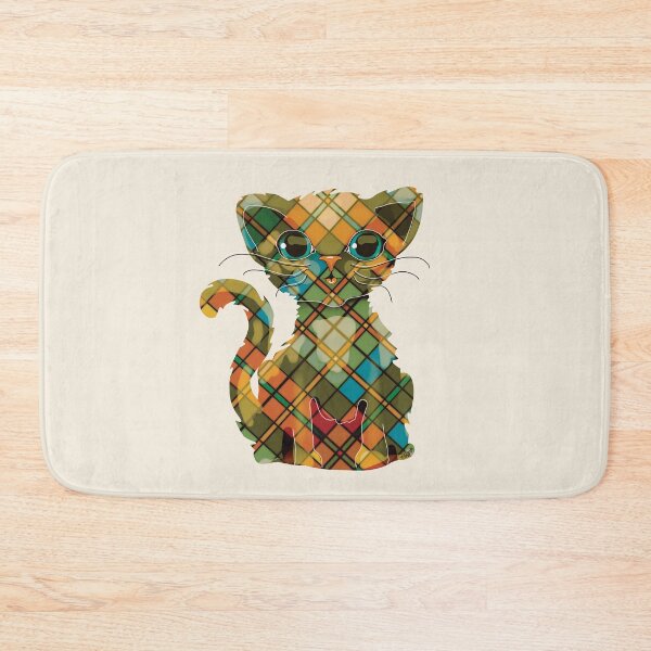 Item preview, Argyle cat designed and sold by Karin Taylor.