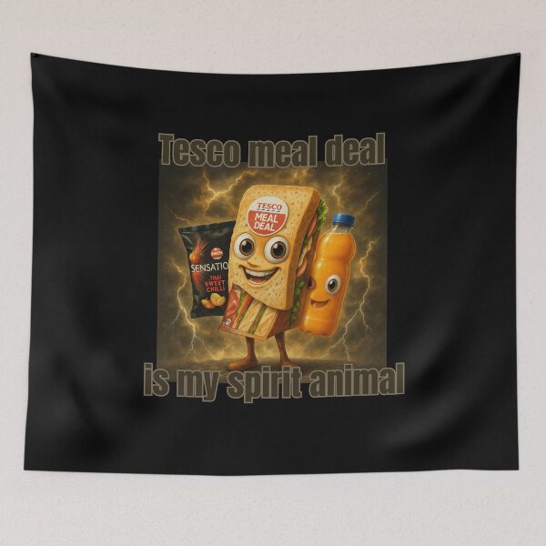 Item preview, Tesco meal deal design  designed and sold by Peachy-Draws.