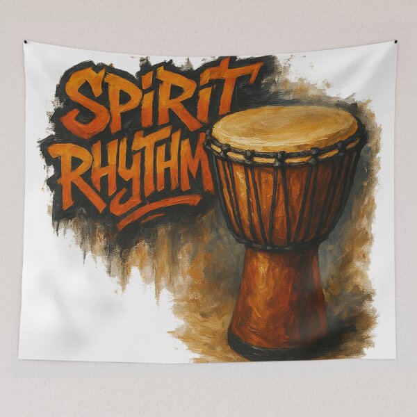 Item preview, Djembe Drum: Spitirt Rhythm designed and sold by cottoncode.