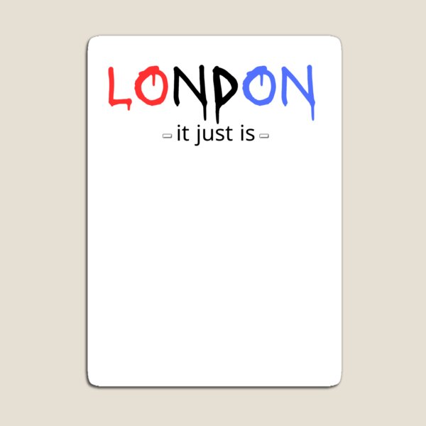 Artikel-Vorschau von London - es ist einfach -, designt und verkauft von Skyiidome.