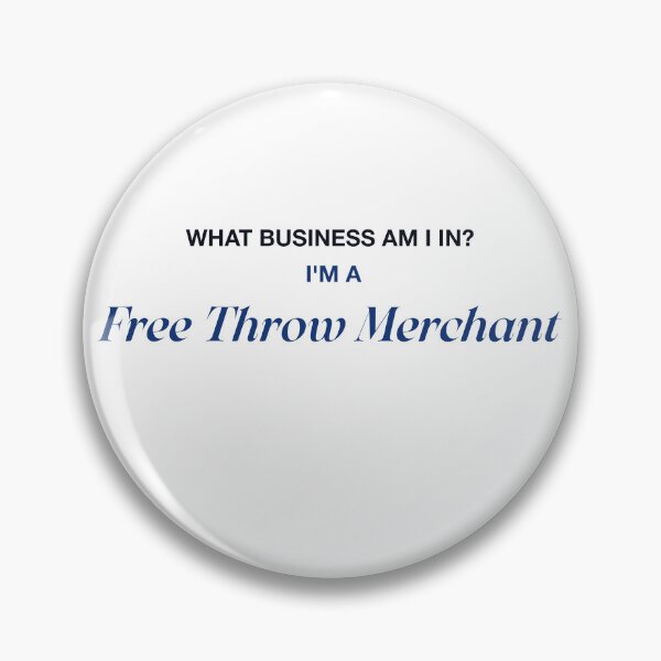Item preview, Free Throw Merchant Business designed and sold by Younes Ettali.