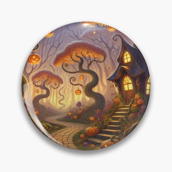 Item preview, Happy Haunted Halloween designed and sold by Dream Bloom Gallery.