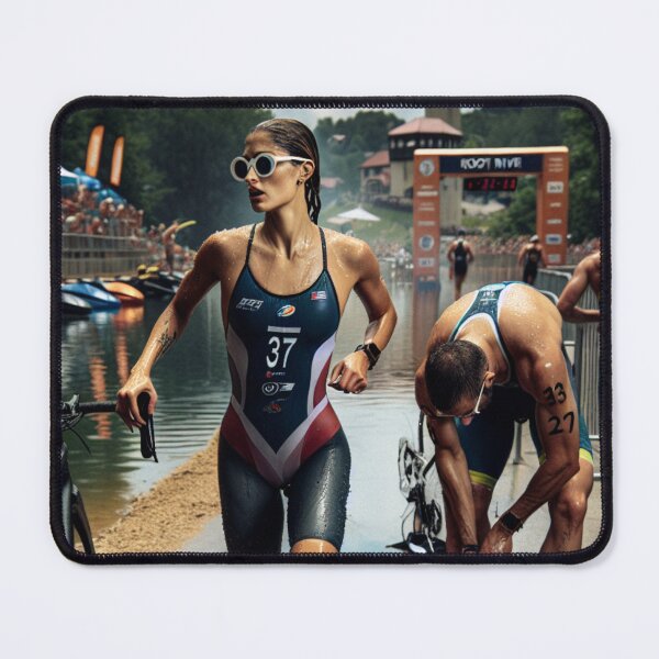 Item preview, "Transition Mode: Calm, Fast, Focused" designed and sold by Triathlongram.