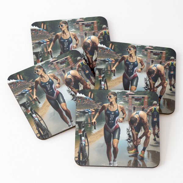 Item preview, "Transition Mode: Calm, Fast, Focused" designed and sold by Triathlongram.
