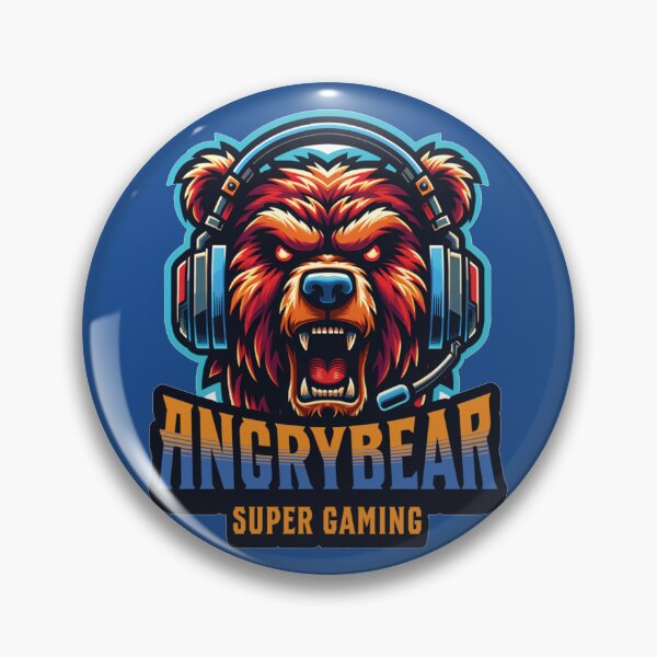 Artikelvorschau, Angry Bear Gaming entworfen und verkauft von MerlinWear.