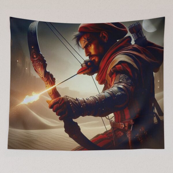 Item preview, Flaming Archer of the Dunes designed and sold by Ghost Archer Illusions.