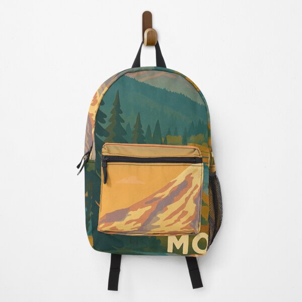 Item preview, Mount Rainier Sunset Over Forest and River designed and sold by Aryabek.