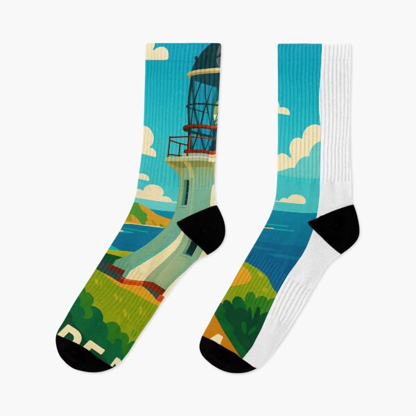 Item preview, Cape Reinga Lighthouse on Northland Coast designed and sold by Aryabek.