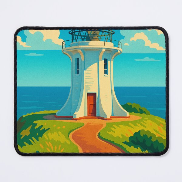 Item preview, Cape Reinga Lighthouse Facing the Sea designed and sold by Aryabek.