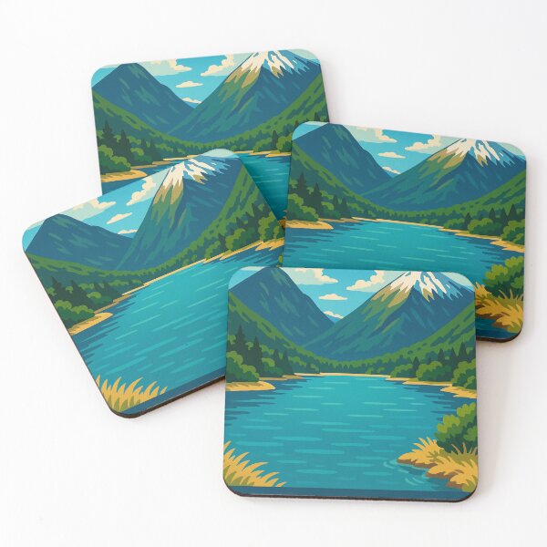 Item preview, Nelson Lakes National Park with Alpine Waters designed and sold by Aryabek.