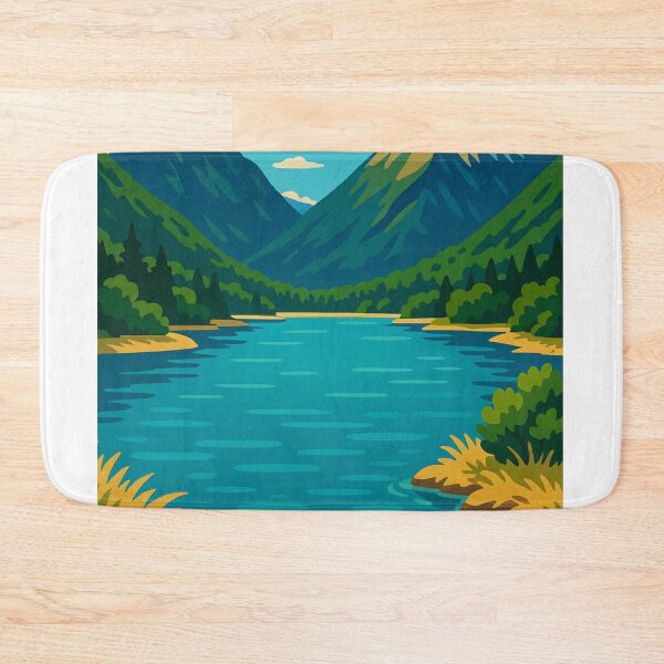 Item preview, Nelson Lakes National Park with Alpine Waters designed and sold by Aryabek.