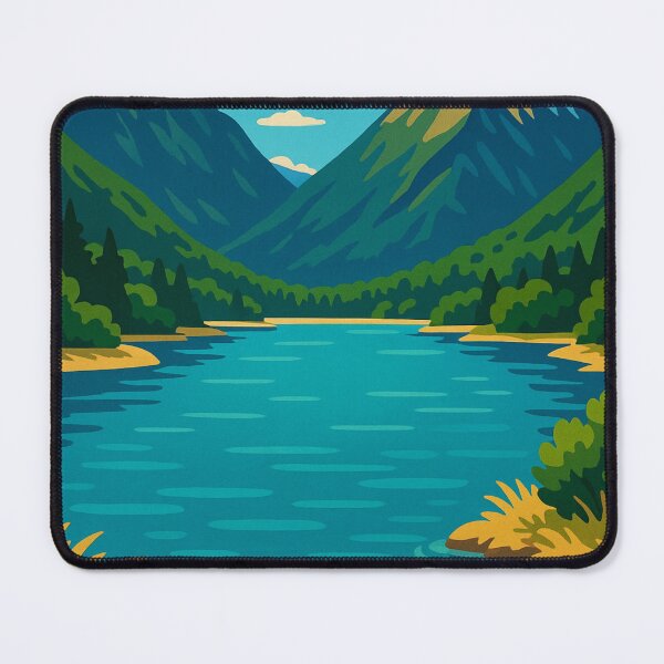 Item preview, Nelson Lakes National Park with Alpine Waters designed and sold by Aryabek.