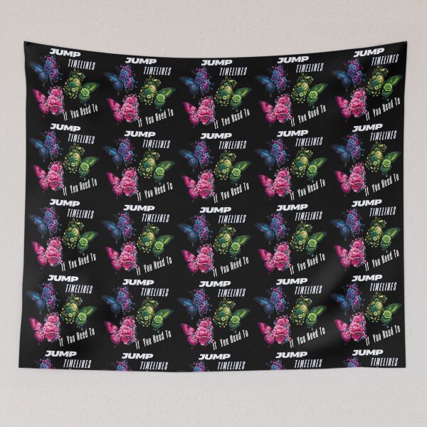 Item preview, Jump Timelines if you need to  Flower Butterflies in Pink, Moss Green and Black designed and sold by WigOutlet.