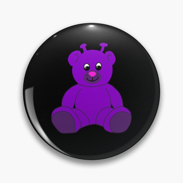Item preview, Purple alien Bear designed and sold by Sew Fay.