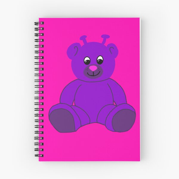 Item preview, Purple alien Bear designed and sold by Sew Fay.