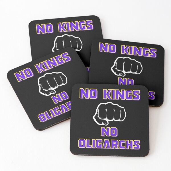 Item preview, no kings no oligarchs designed and sold by TEEJAMBOREE.