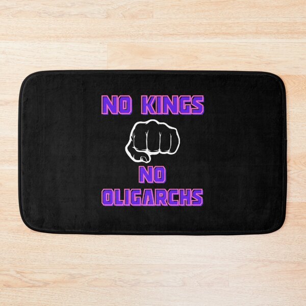 Item preview, no kings no oligarchs designed and sold by TEEJAMBOREE.