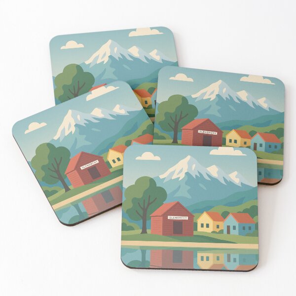Item preview, Glenorchy Reflected in Lake Wakatipu designed and sold by Aryabek.